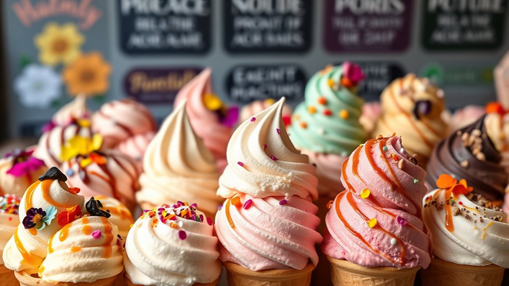 choosing new ice cream brands