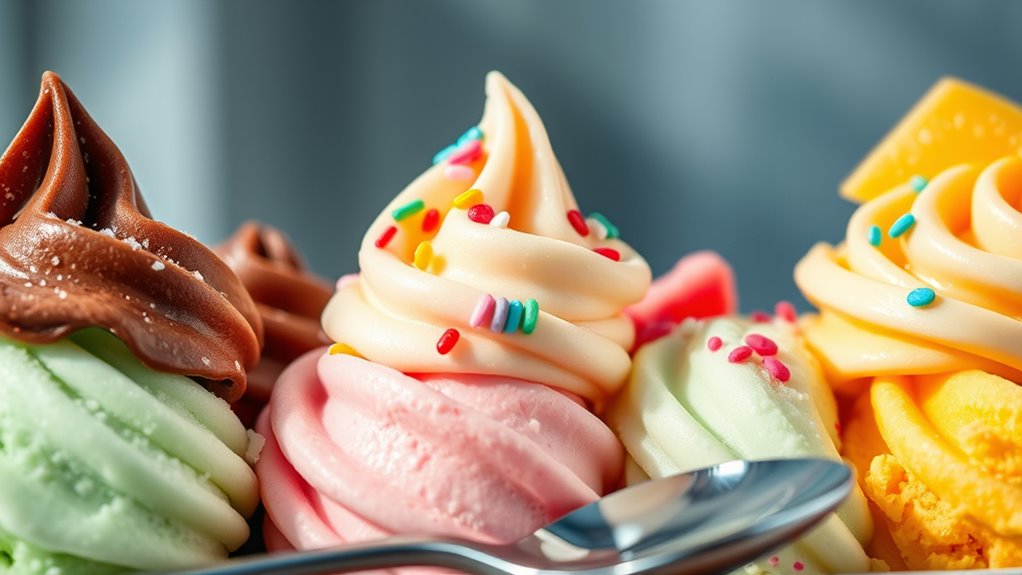 choosing smooth ice creams