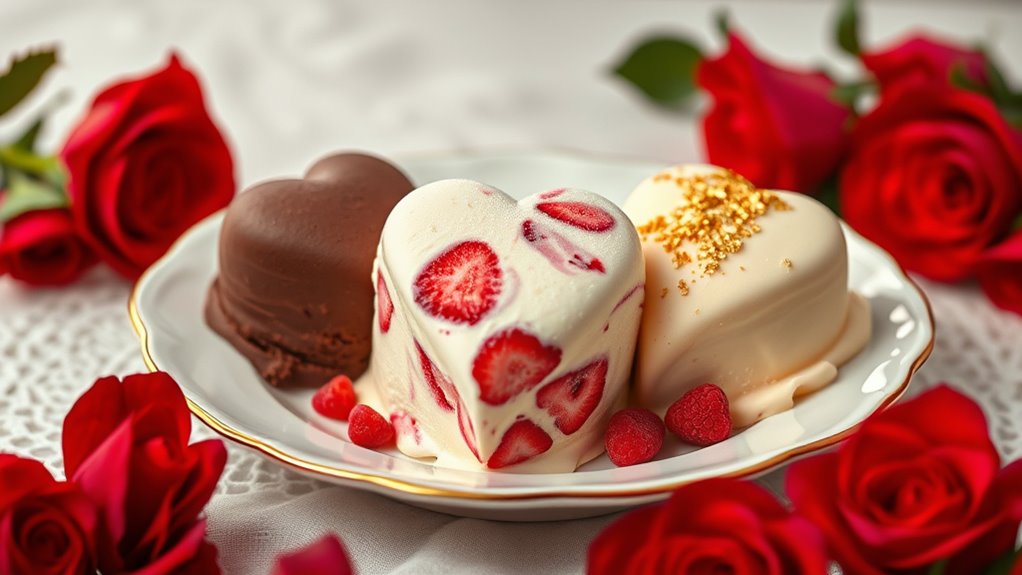 choosing valentine s day ice cream