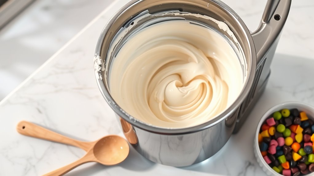 churn until creamy texture