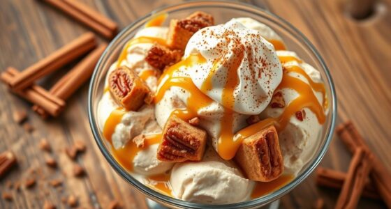 cinnamon roll ice cream