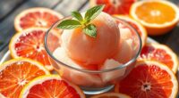citrus sorbet flavor profile