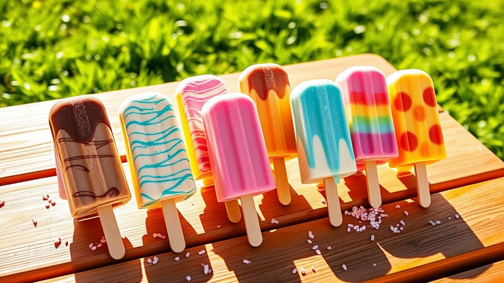 classic summer ice cream bars