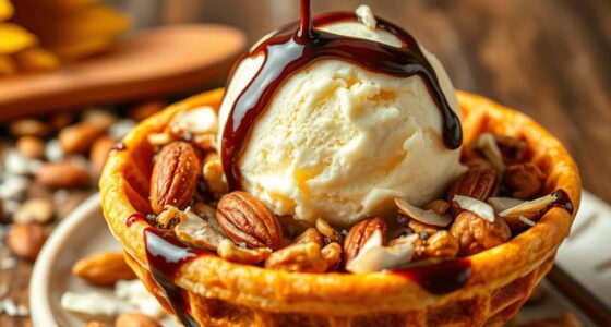 crunchy toppings for ice cream