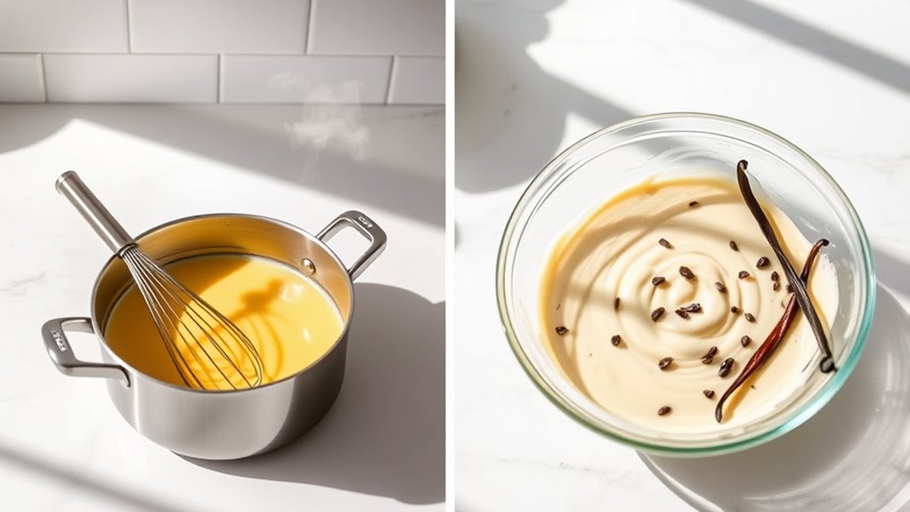 custard preparation difficulty comparison