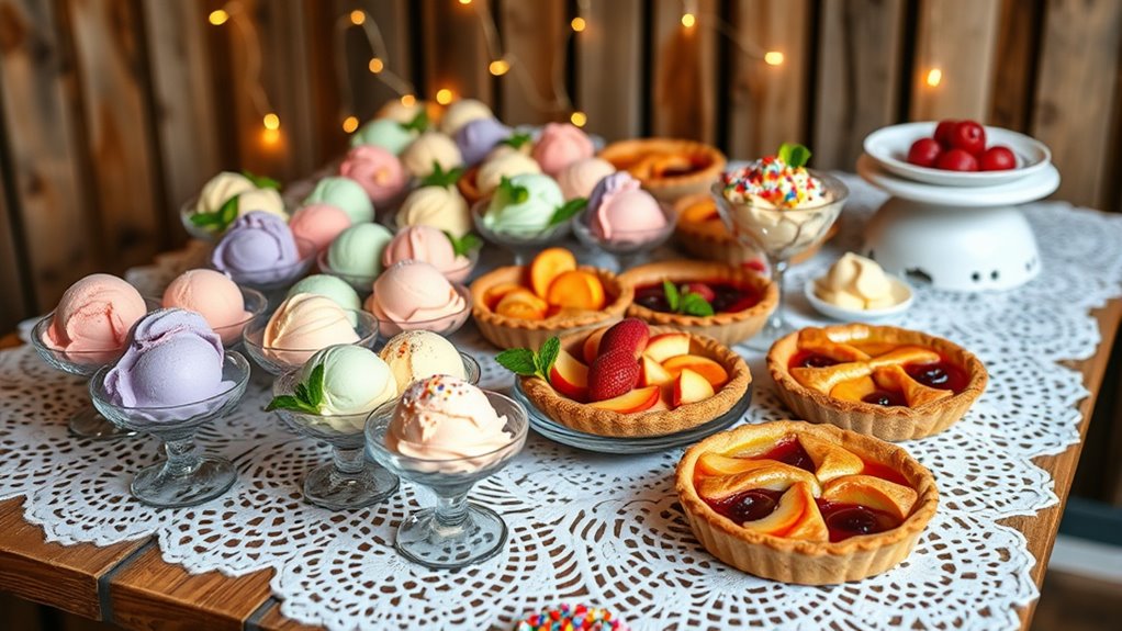 delicious dessert and pairing
