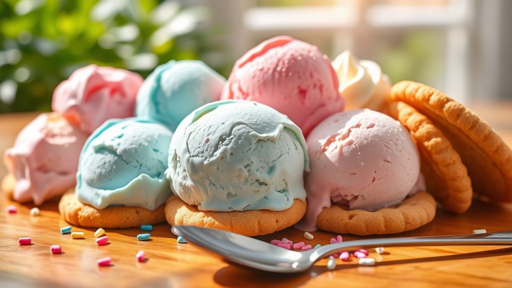 delicious frozen dessert choices