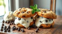 delicious homemade ice cream sandwiches
