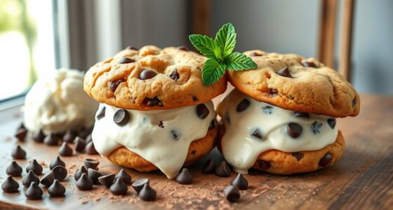 delicious homemade ice cream sandwiches