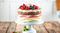 delicious ice cream dessert