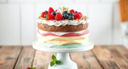 delicious ice cream dessert