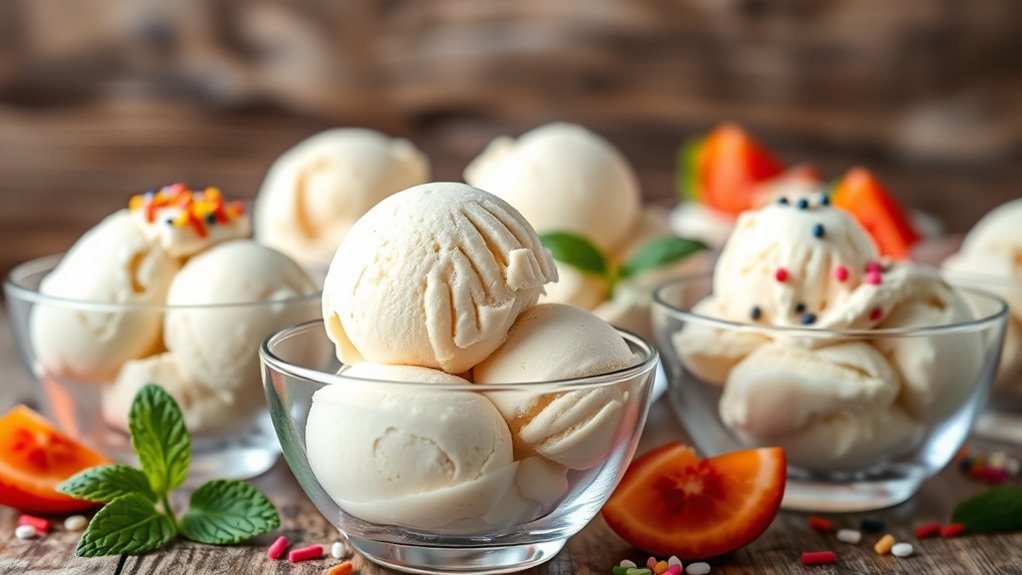 delightful classic vanilla flavors