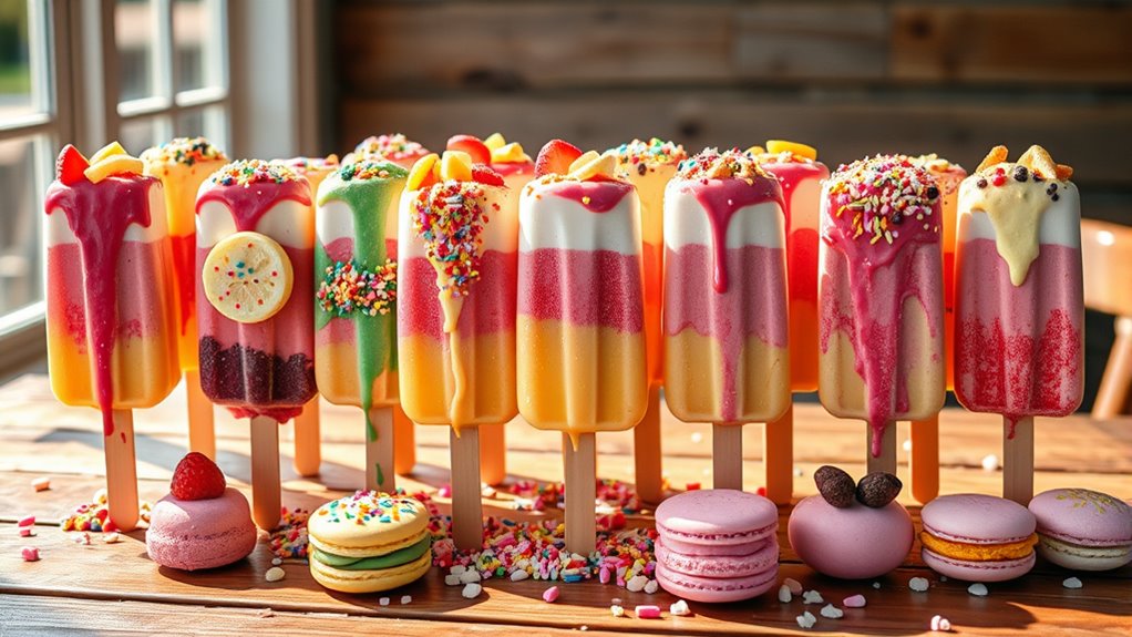 delightful frozen treat creations