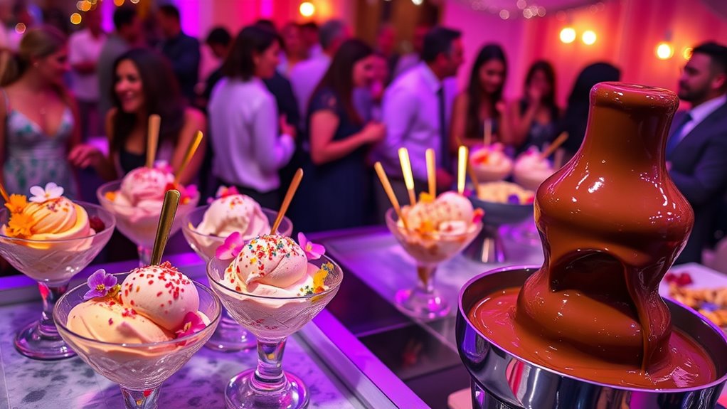 dessert stations for guests