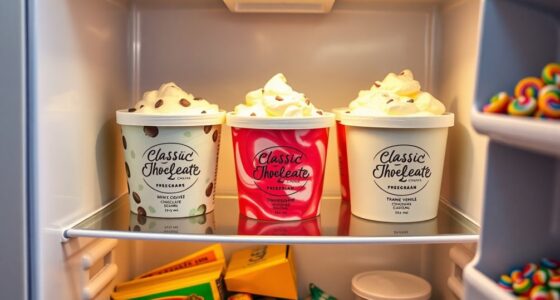 dorm fridge ice cream storage