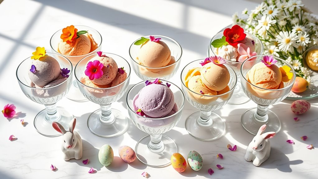 easter ice cream delights