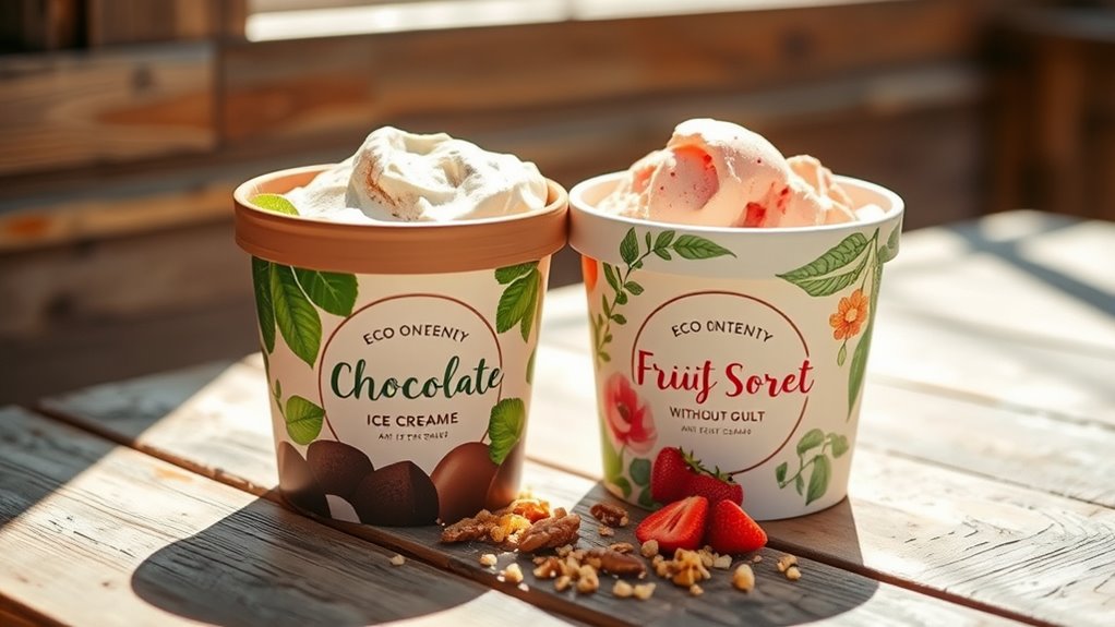 eco friendly ice cream options