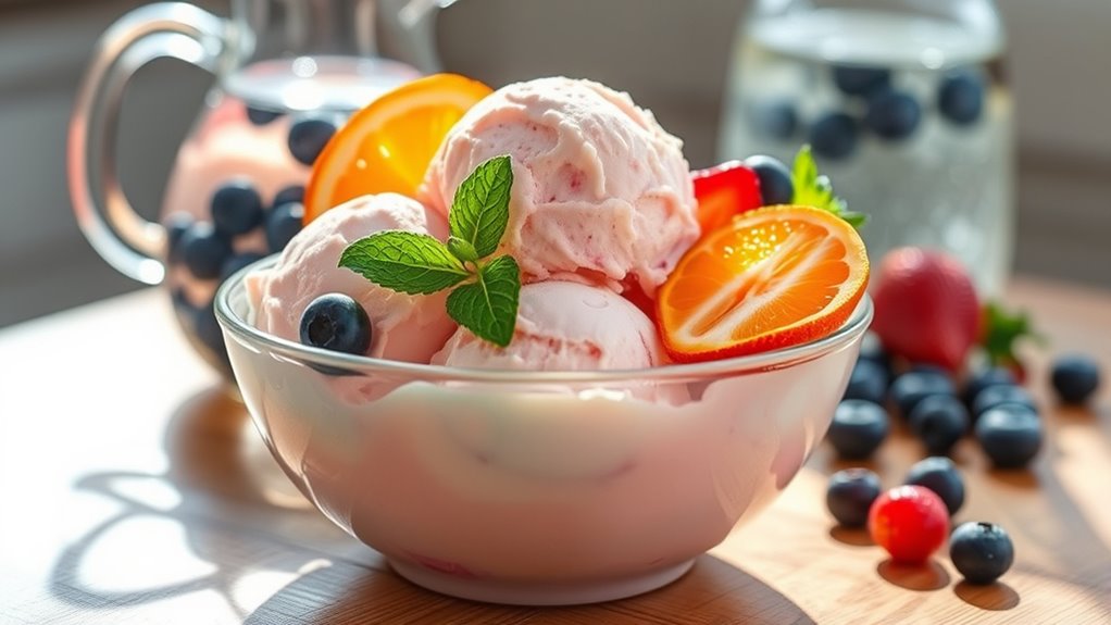 electrolyte infused health dessert