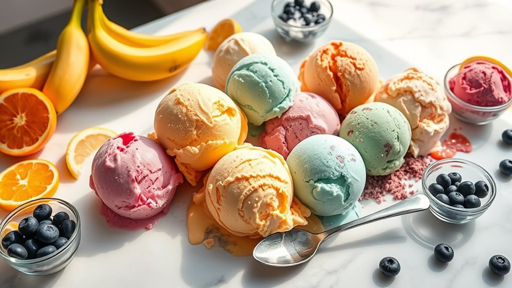 electrolyte rich ice cream customization
