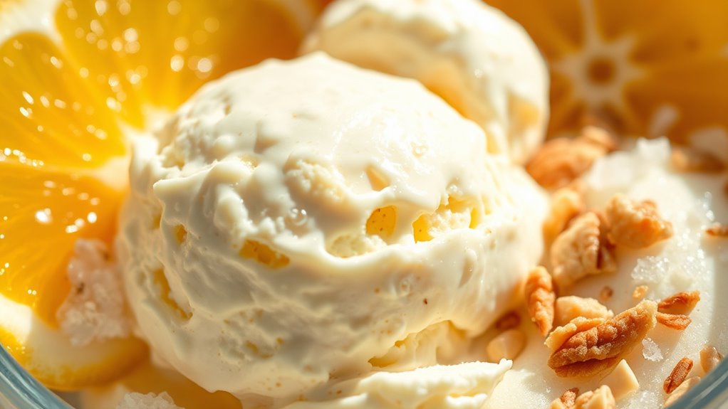 electrolytes present in ice cream
