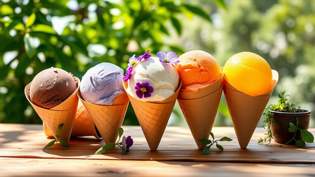 ethical and sustainable ice cream