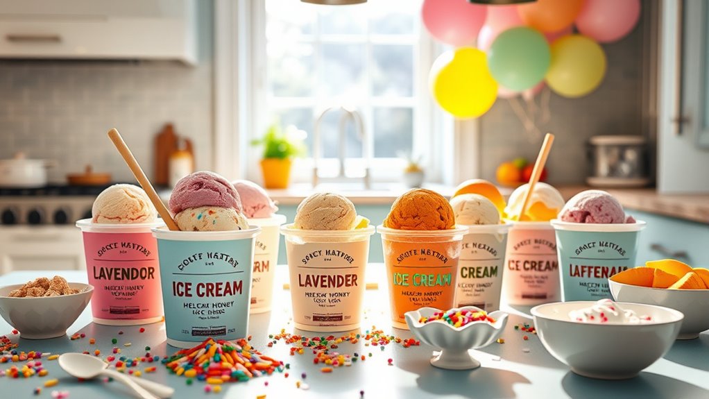 exciting ice cream flavors