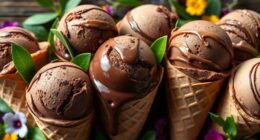 fair trade chocolate ice cream