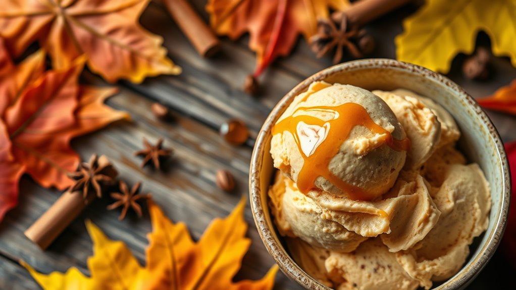 fall ice cream flavors