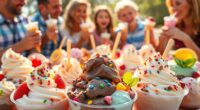 family friendly ice cream options