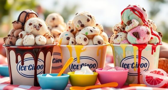 family sized ice cream options