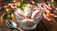 festive peppermint ice cream recipe