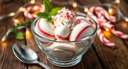 festive peppermint ice cream recipe