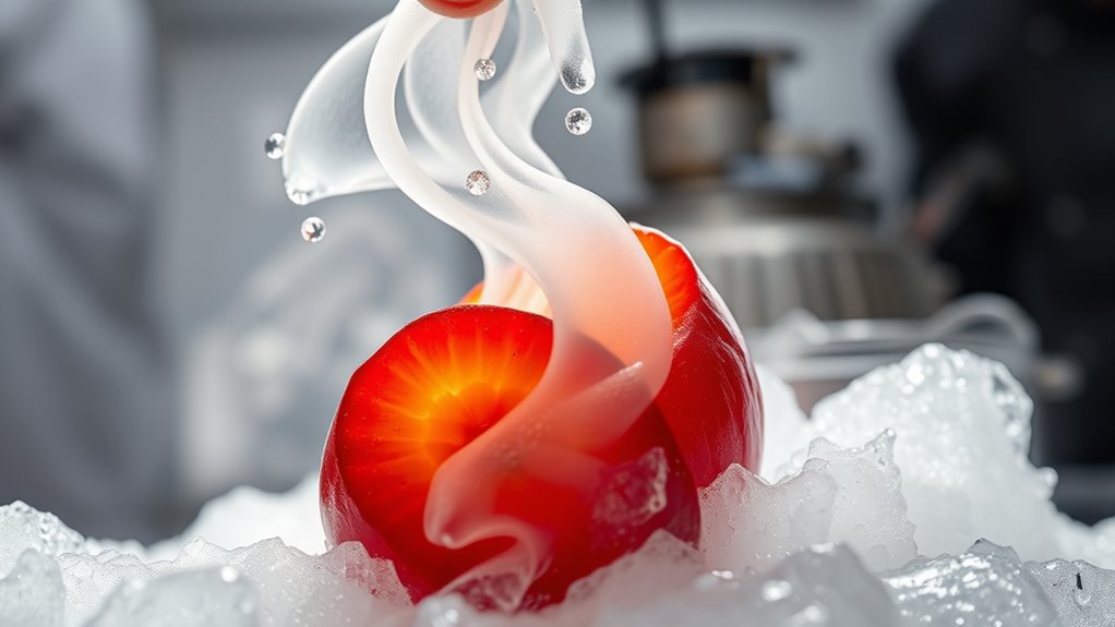 flash freezing scientific process