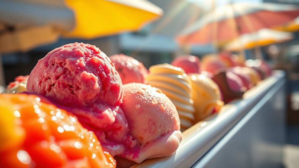 frozen dessert storage optimization
