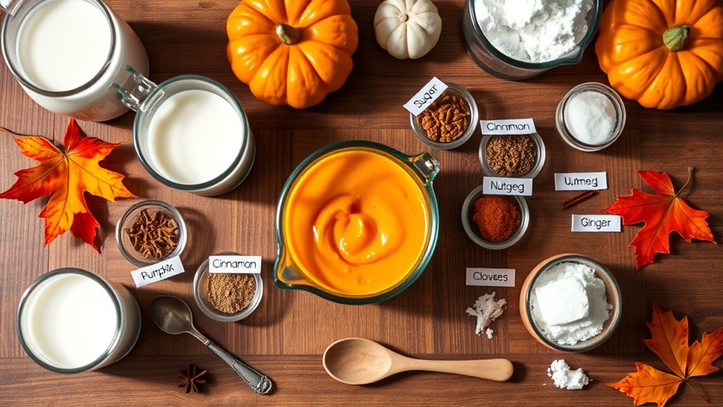gather ingredients for puree