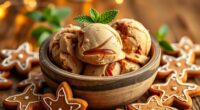 gingerbread flavored ice cream