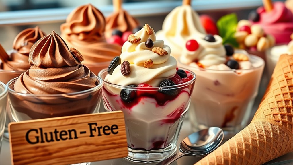 gluten free ice cream enjoyment