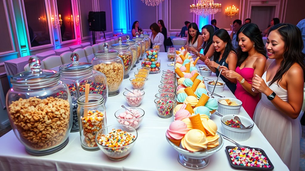 guest personalized treat options