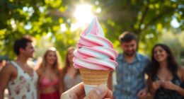 guilt free ice cream enjoyment