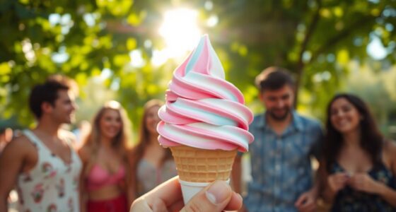 guilt free ice cream enjoyment
