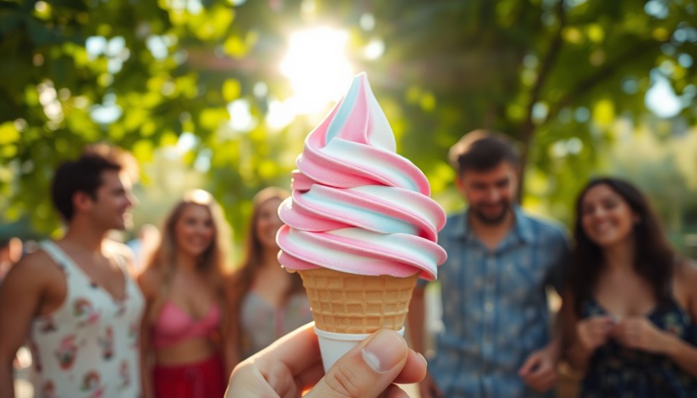 guilt free ice cream enjoyment