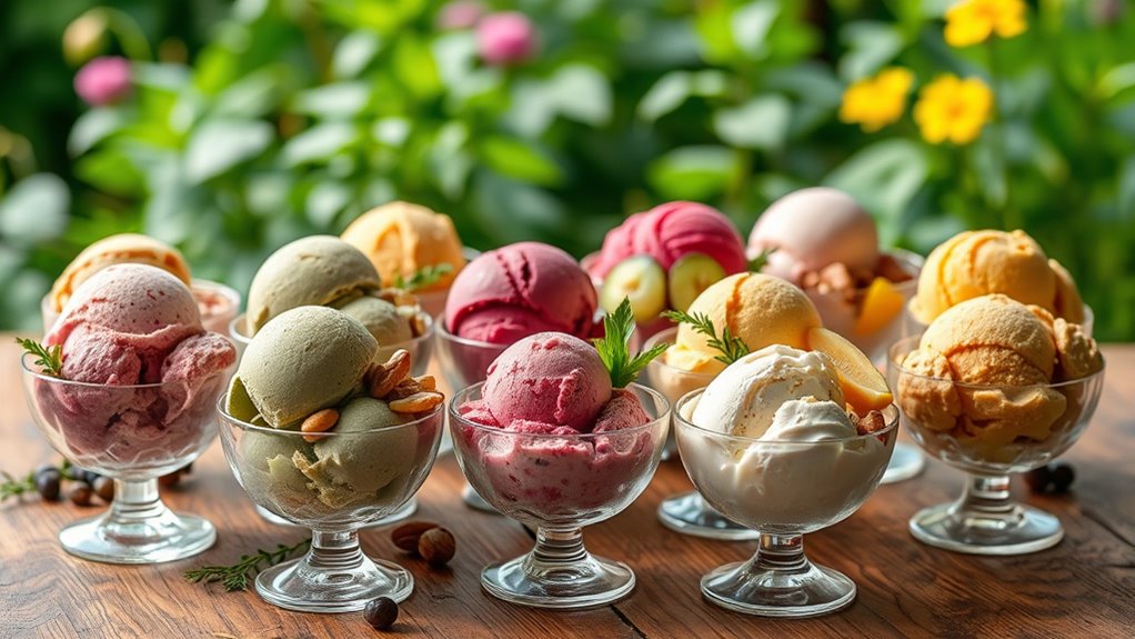 guilt free natural ice creams
