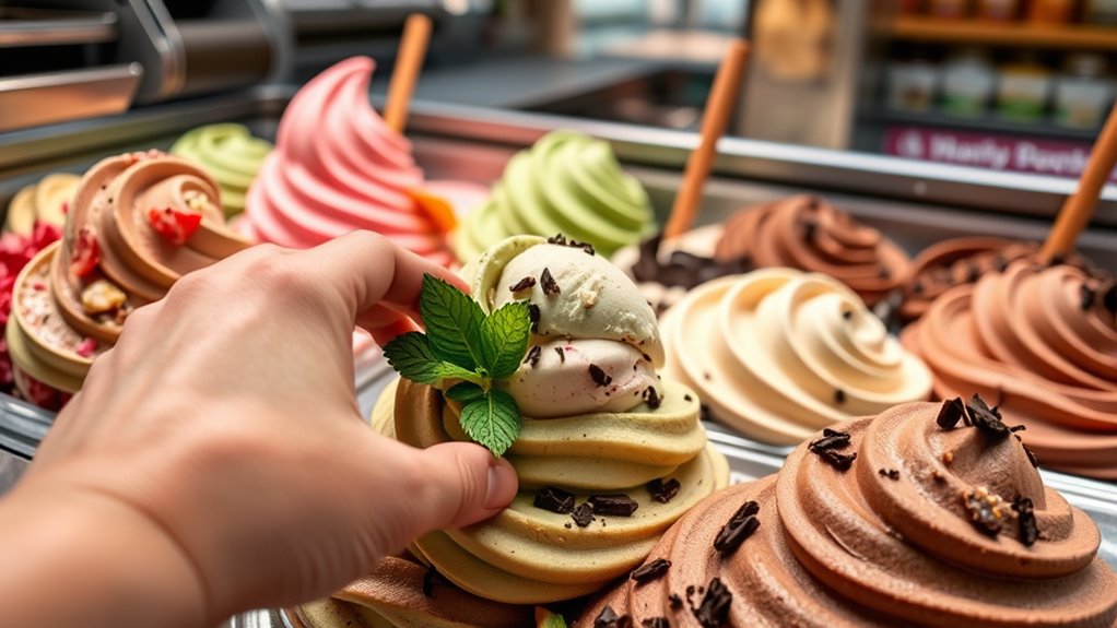 healthier ice cream options