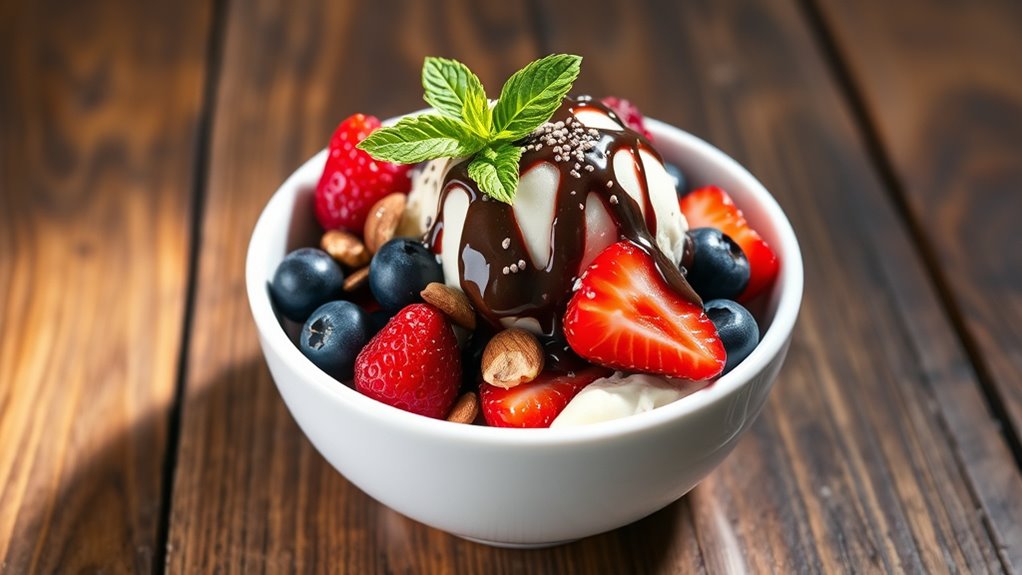 healthy high protein desserts