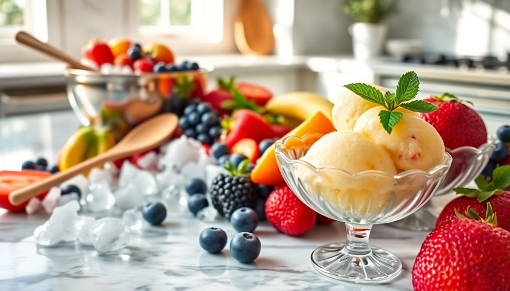 homemade fruit sorbet recipe