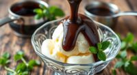 homemade ice cream topping
