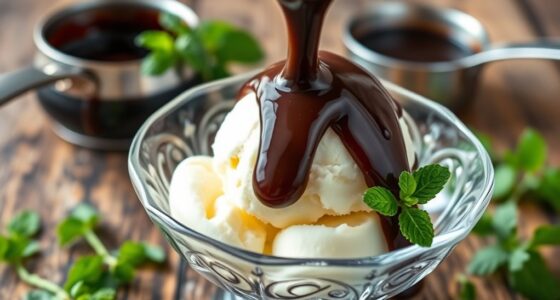 homemade ice cream topping
