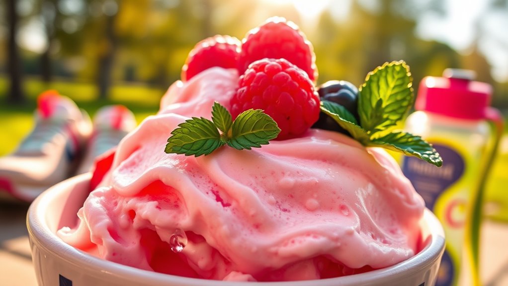 ice cream aids recovery