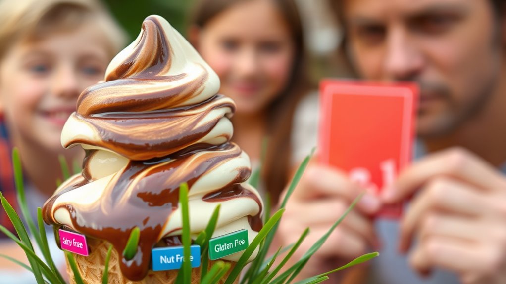 ice cream allergy concerns