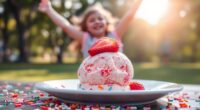 ice cream as motivation